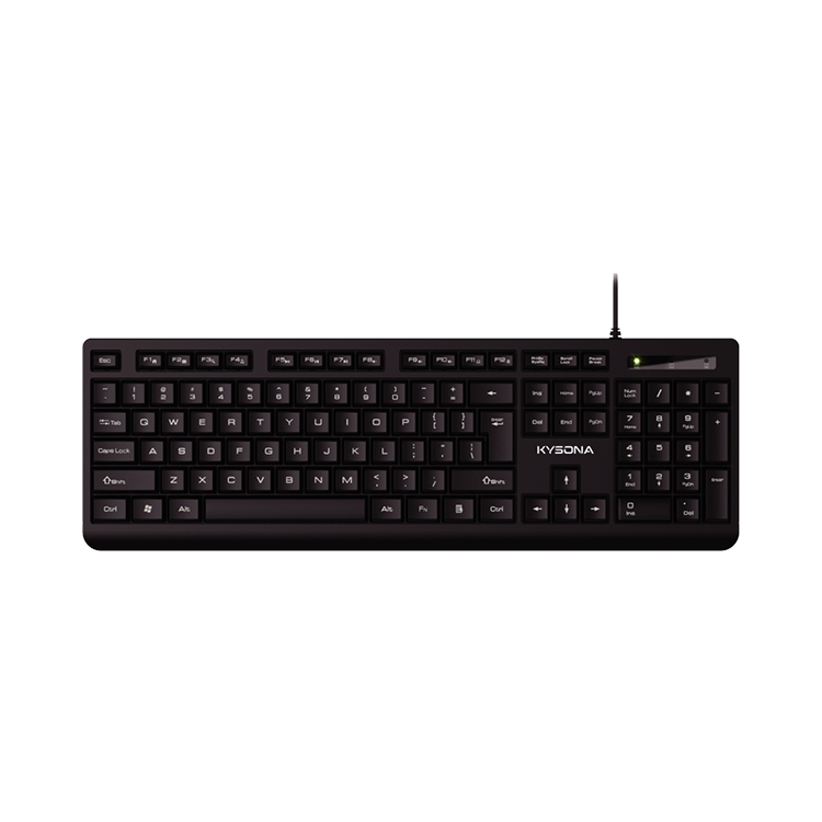 K358 Wired Membrane Keyboard