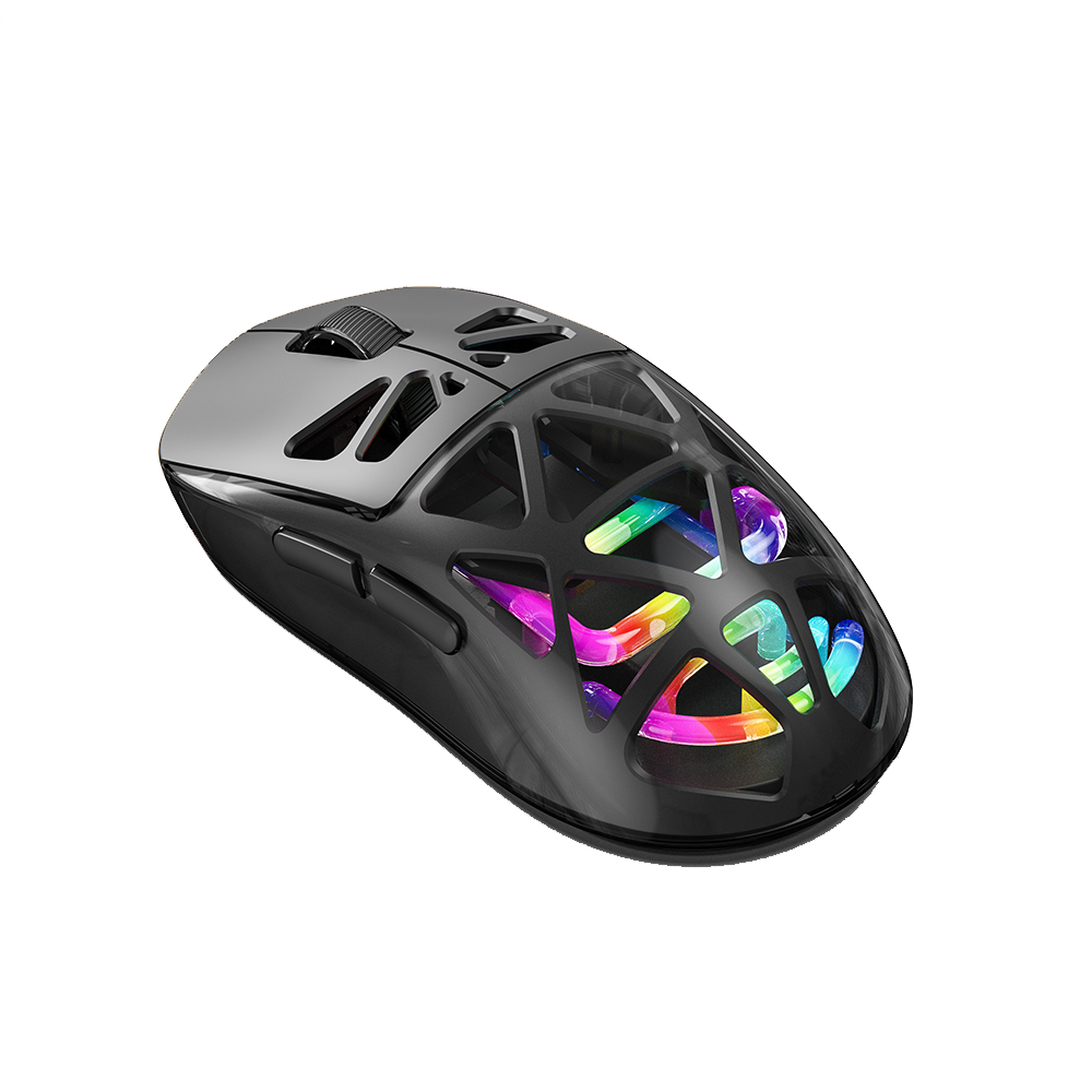 MT500 Wireless Transparent Gaming Mouse-KYSONA